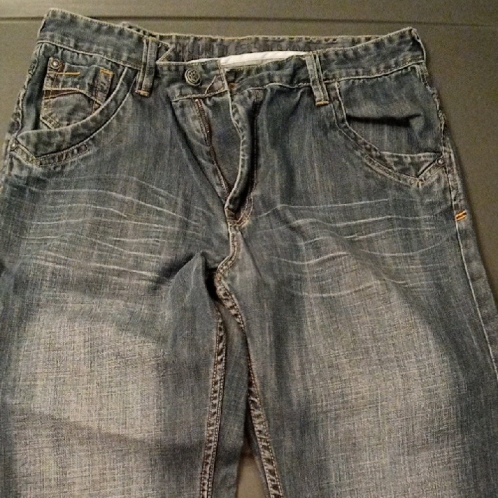 Ecko Unlimited Relaxed Fit Dark Blue Jeans